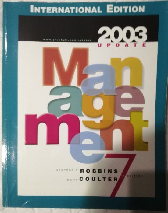 Management de Mary A. Coulter e Stephen P. Robbins