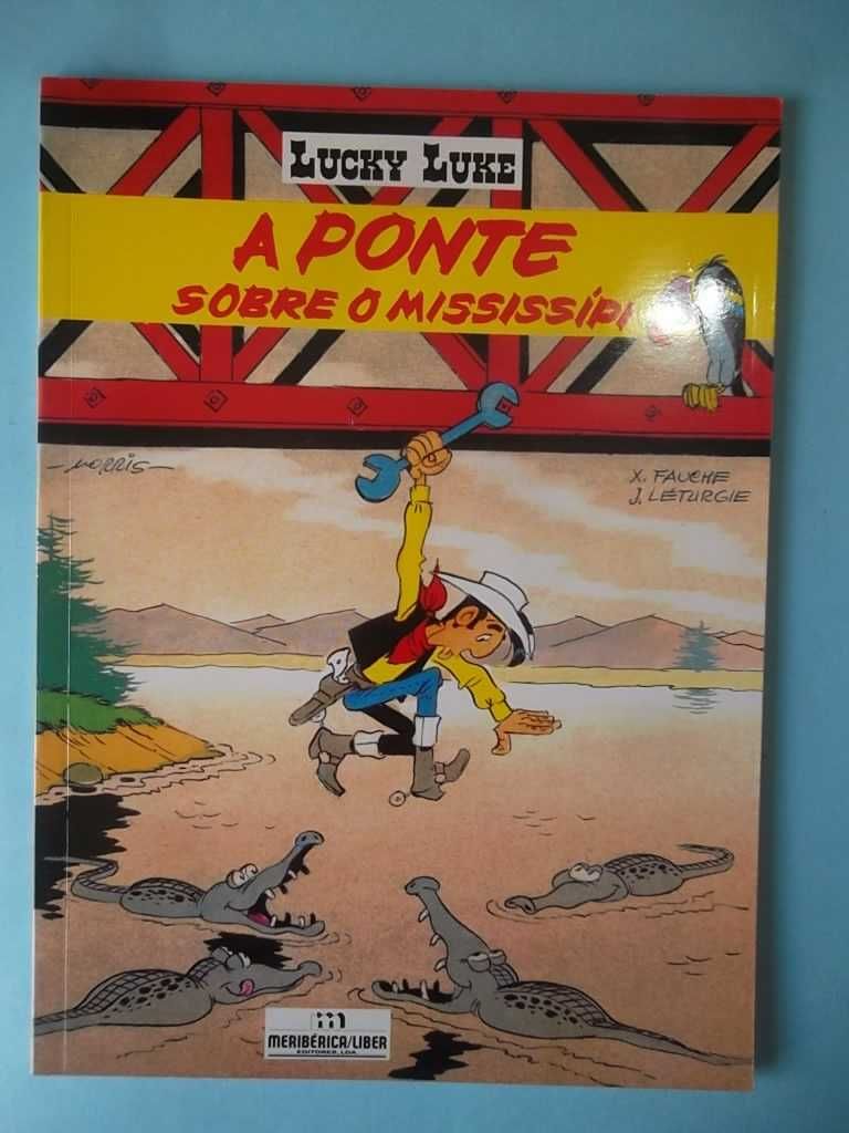 LUCKY LUKE - Lote de álbuns edição nacional em capa dura/capa mole