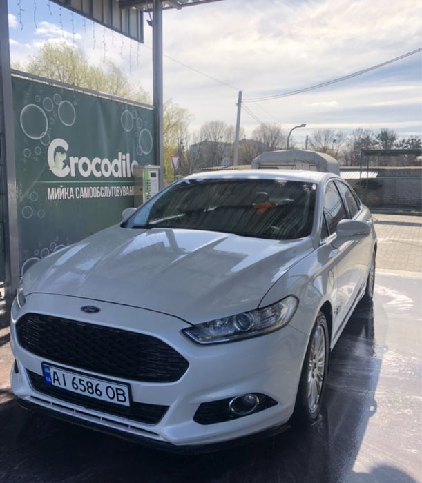 Ford Fusion Titanium Phev 2014 White 2.0L