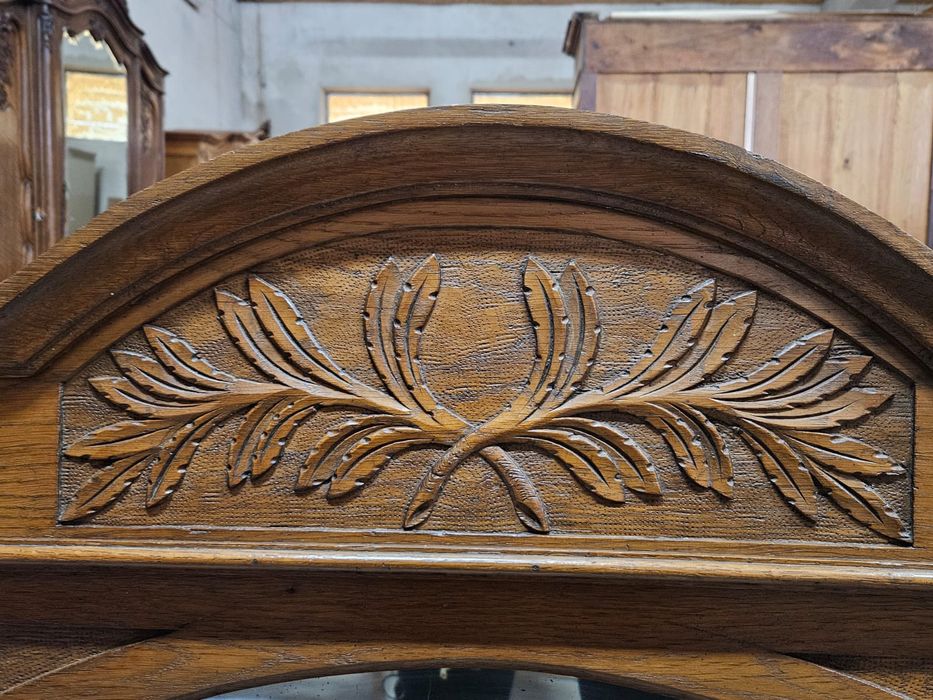 Stare lustro secesja do toaletki Komody lub na ścianę /