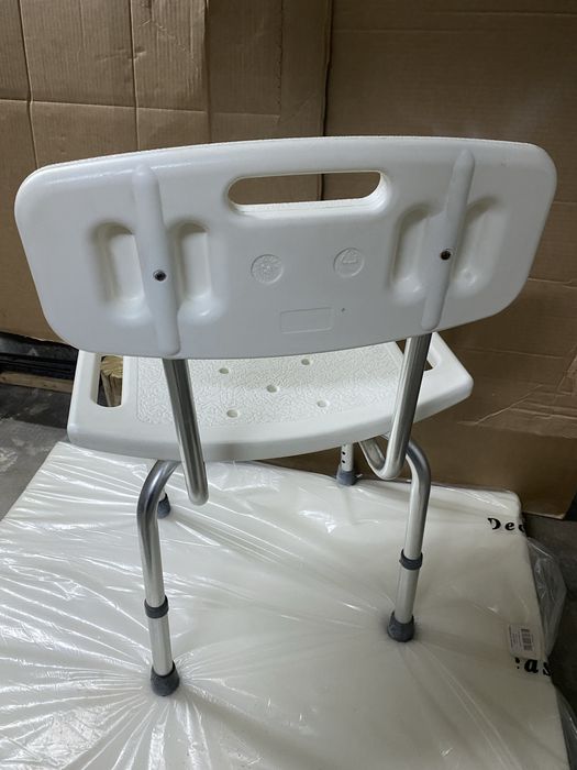 Cadeira banho estrutura em aluminio