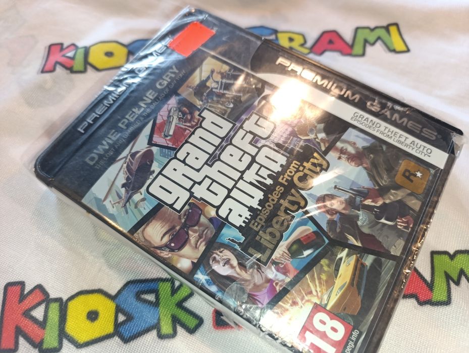 GTA Episodes From Liberty City PC nowa po polsku rzadkość