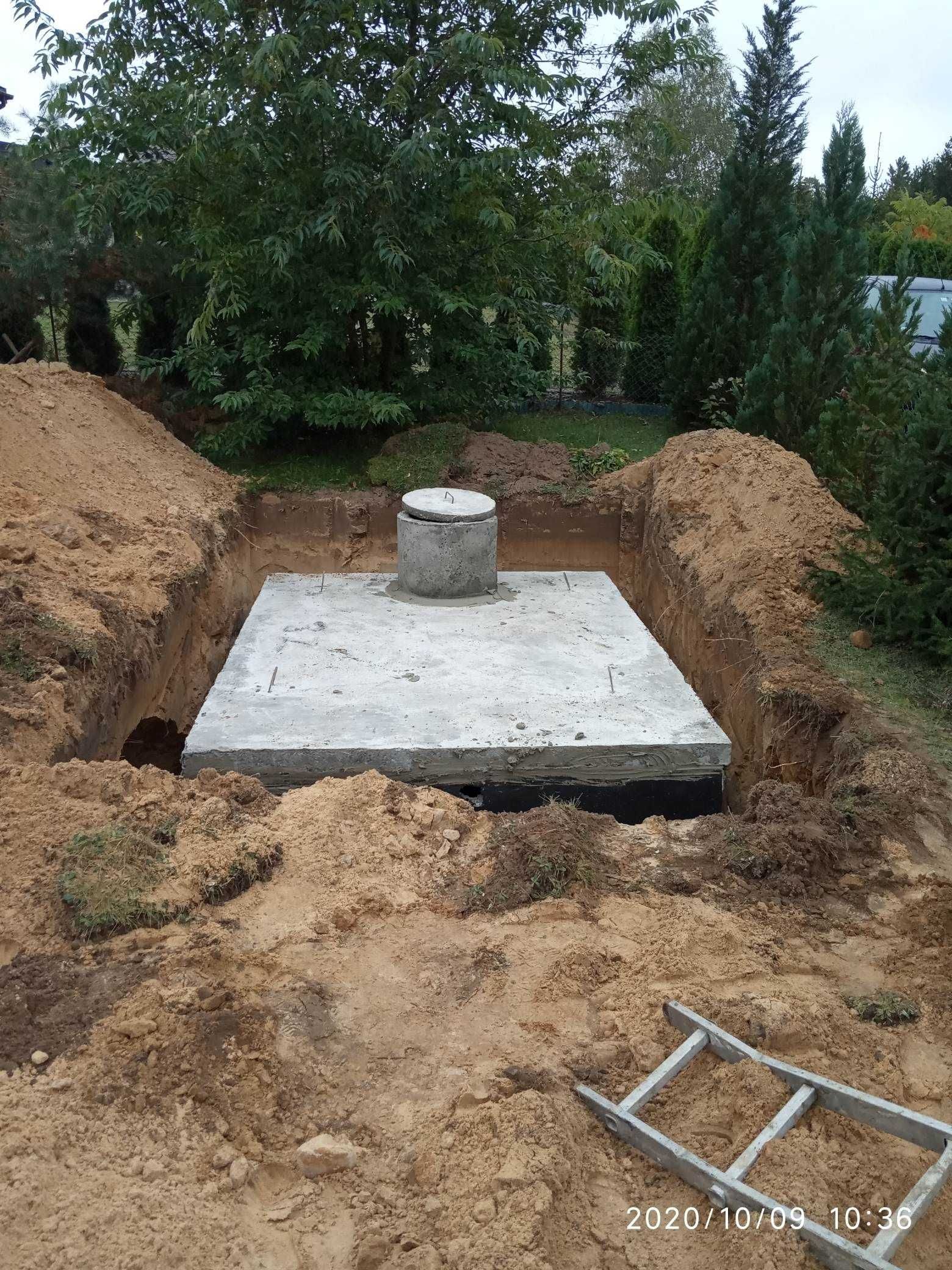 SZAMBA betonowe 10m3 szambo 12m3 zbiornik na deszczówkę 4m3 Sawin