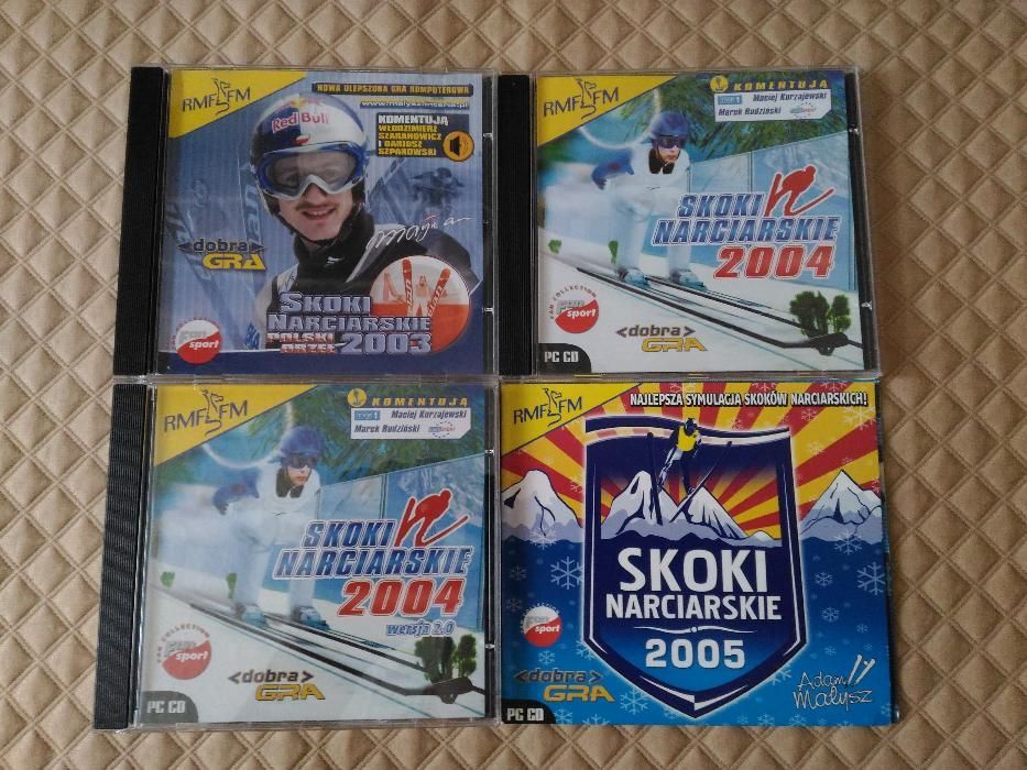 Skoki Narciarskie 2003, 2004, 2004 - wersja 2.0, 2005 PL 4CD