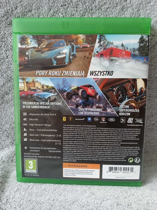 Forza Horizon 4 PL Xbox One XONE Series