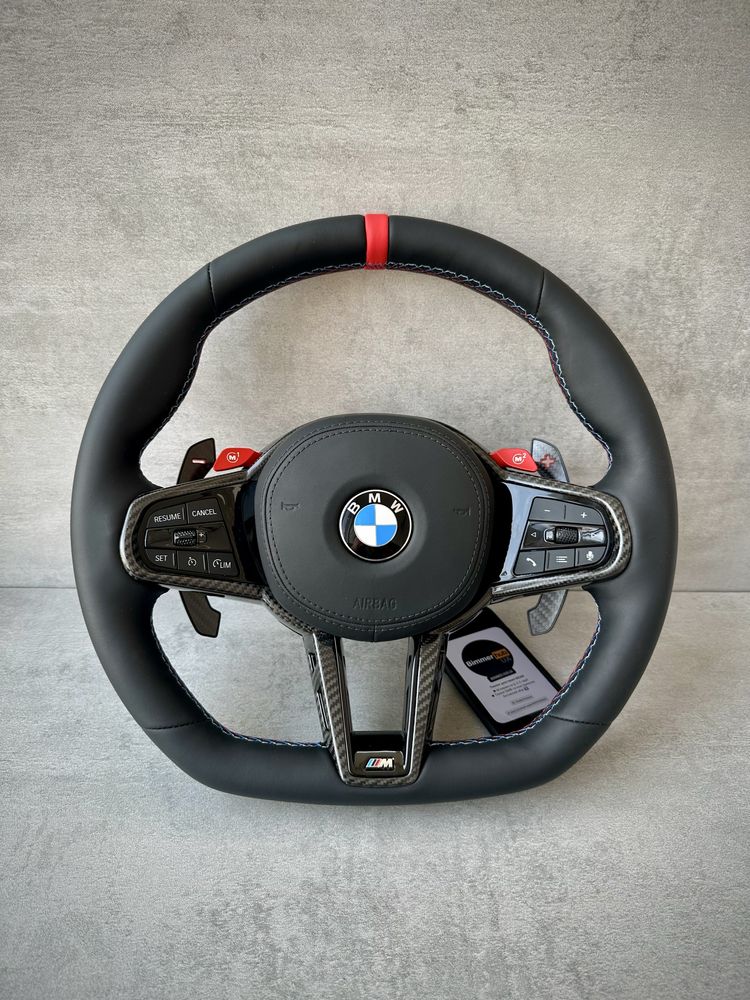 М руль карбон m1 m2 BMW G series g20 g30 g01 g05 g07 подогрев вибро