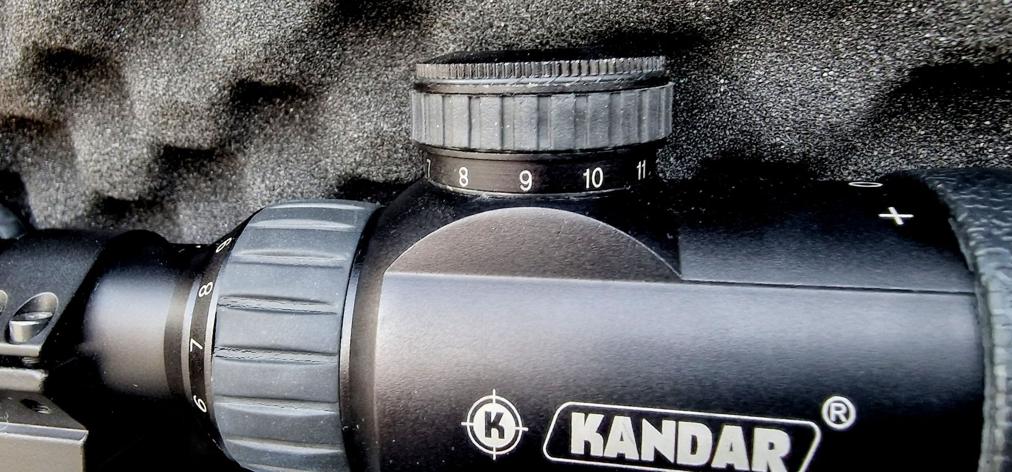 Myśliwska snajperska luneta Kandar KH4-12x42AOE ZOOM kolimator 1X22X33