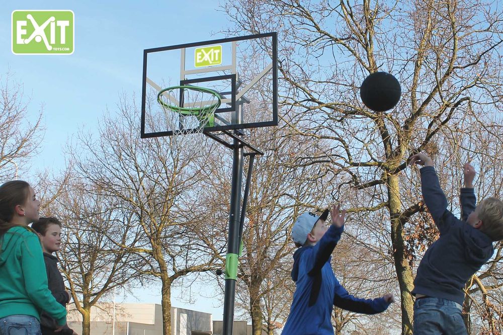 Exit Galaxy zestaw do koszykówki kosz stojak obręcz mobilny 305 cm