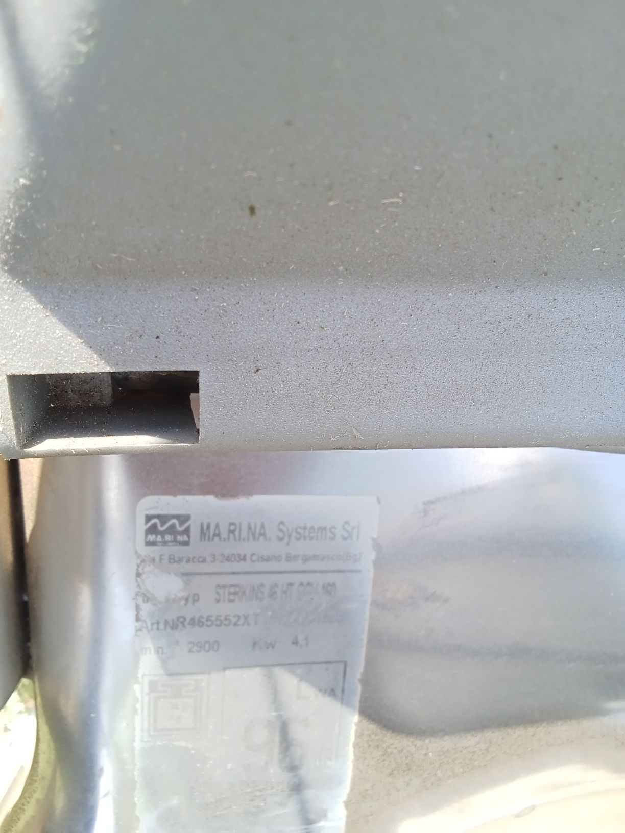 Corta relva Honda chassi em inox