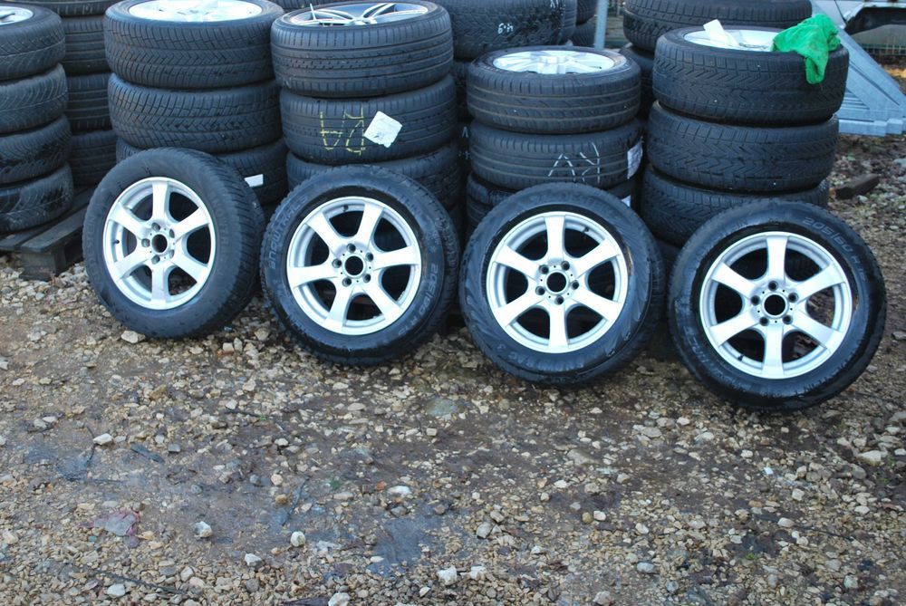 Koła 205/60 R16 5x100 Alufelgi + opony zimowe ET 50 VW Skoda Audi