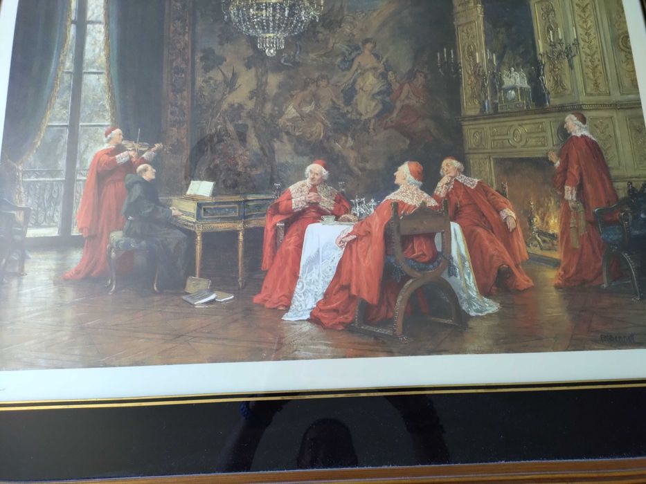 Quadro "Ceia dos Cardeais"