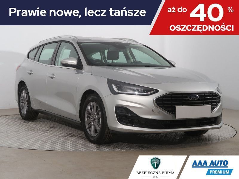 Ford Focus 1.5 EcoBlue Titanium , Serwis ASO, Automat, VAT 23%, Klimatronic,