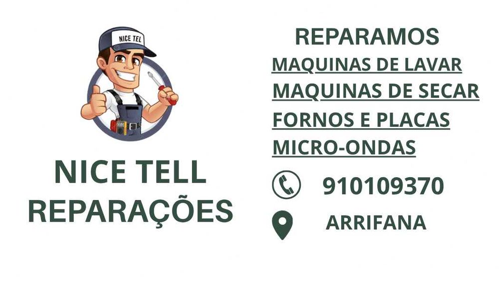 reparações de eletrodomésticos