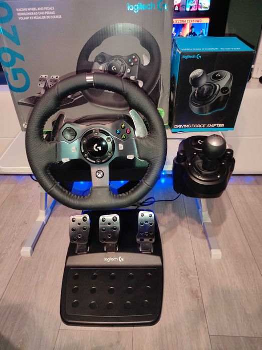 Logitech G920 Kierownica + Pedały + Shifter