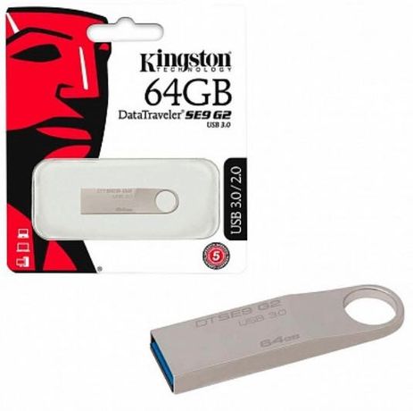 флешка Kingston 64 GB DataTraveler SE9 G2 DTSE9G2