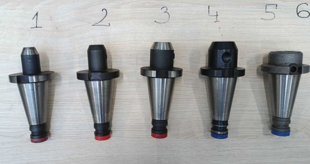 Oprawki frezarskie ISO40/SK40 - DIN 2080, Weldon, ER, Trzpienie