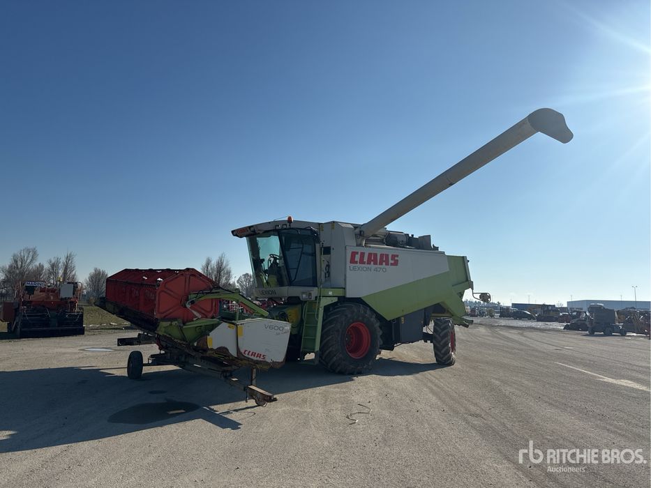 Claas Lexion 470  BEZ KOROZJI Z Włoch