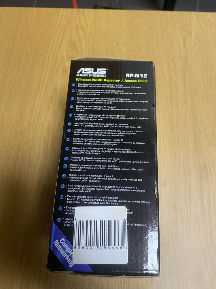 Repetidor asus rp-n12 wireless -n300