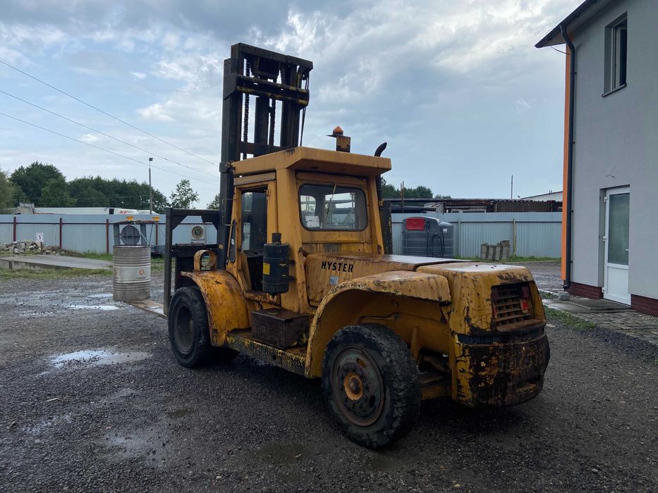 Wózek widłowy HYSTER H250E 8T