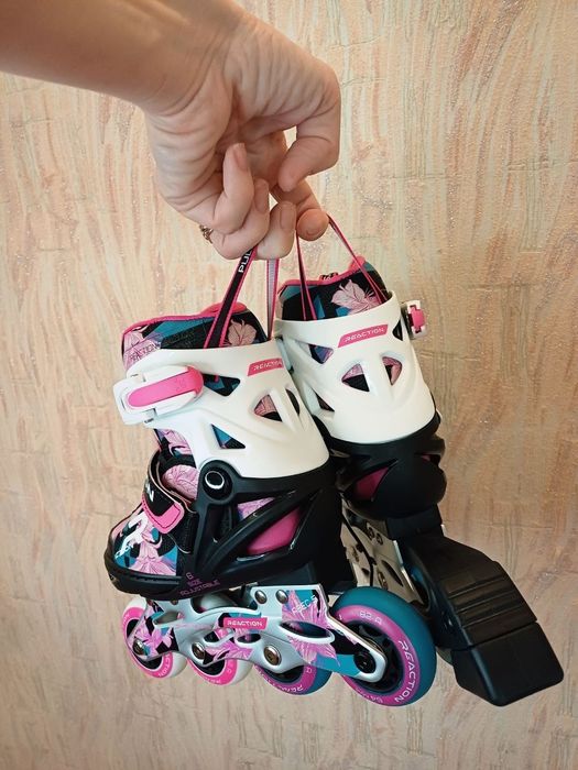 Роликові ковзани,ролики, дитячі rainbow girl і 26-31