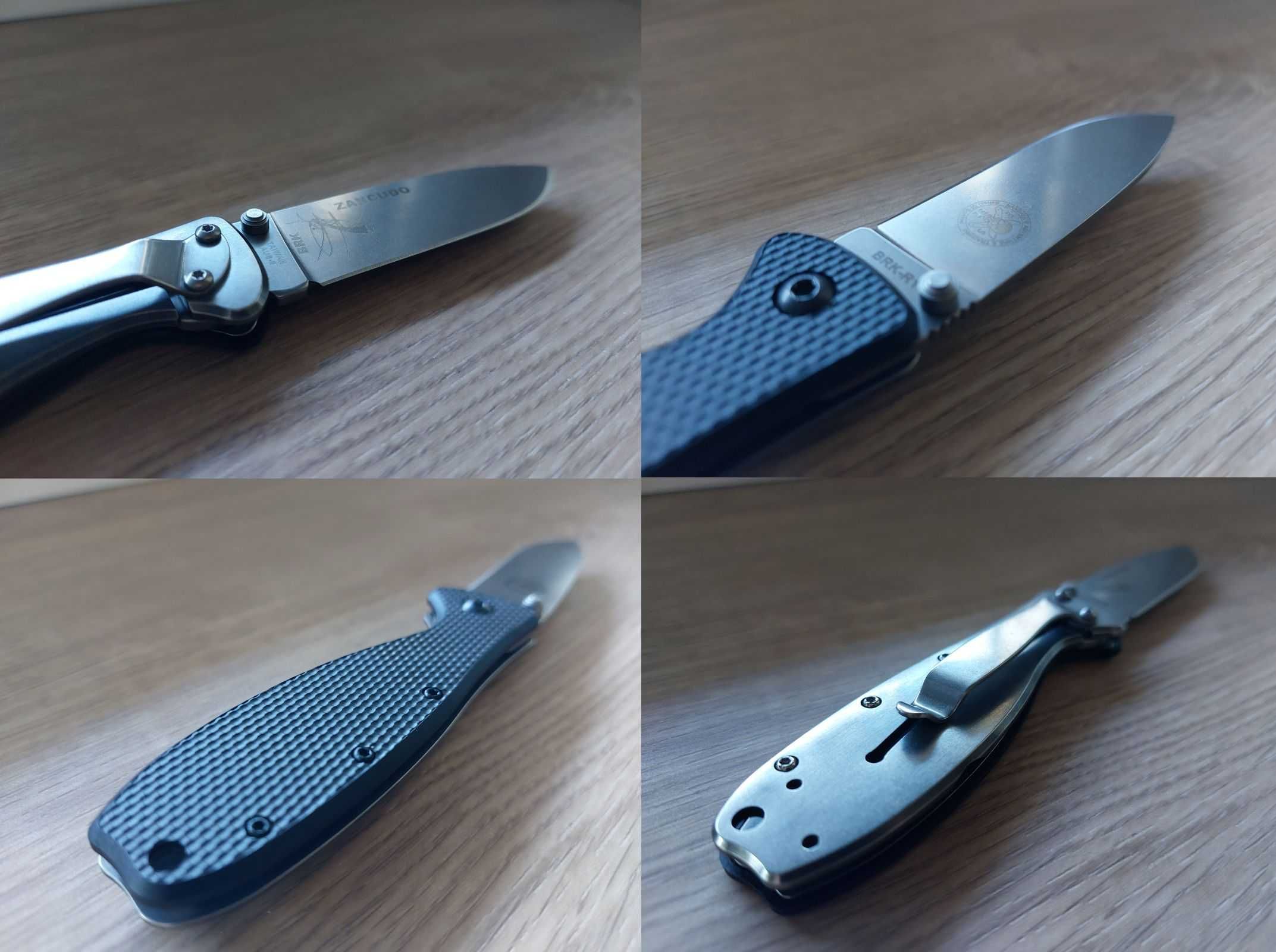 Nóż ESEE Zancudo Black Stonewash BRKR1