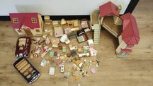 Sylvanian - duży zestaw, rodzinka królików