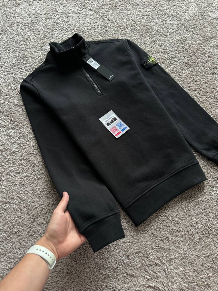 Світшот Stone Island 1/3 Zip Cotton Fleece