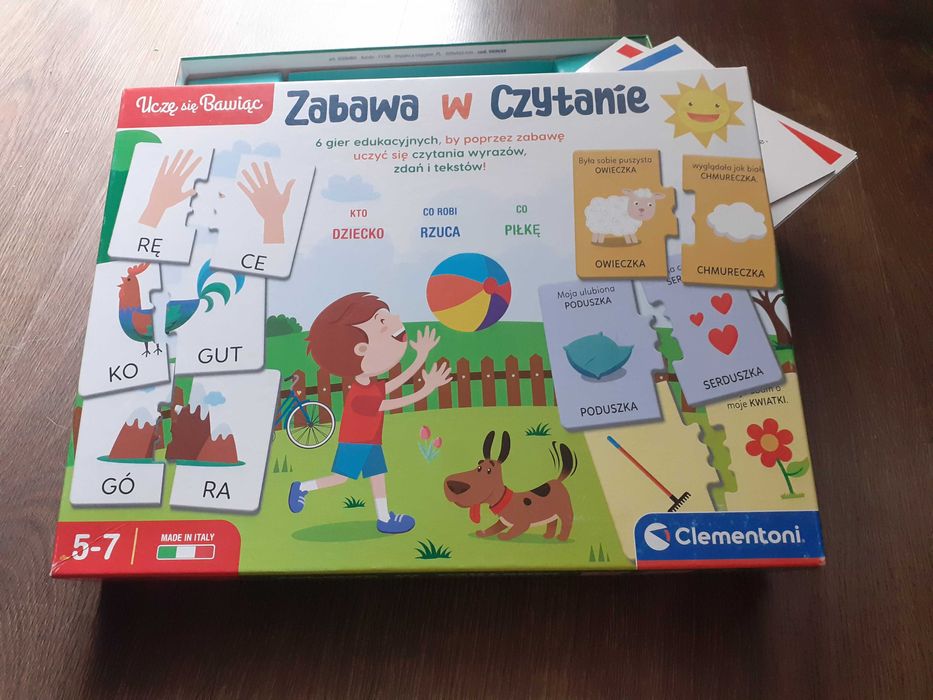 Zabawa w czytanie clementoni