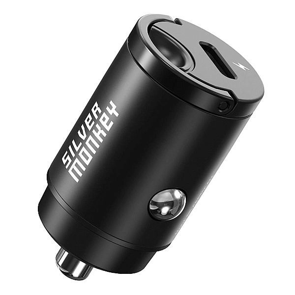 Ładowarka samochodowa Silver Monkey Pd-cpct30-sm 30w 1x Usb-c Pd - cza
