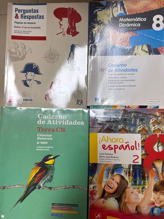 Cadernos Atividades 8 ano