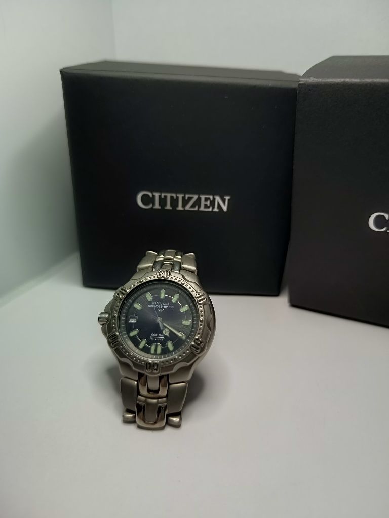 Citizen Titanium WR200 Solar unikat