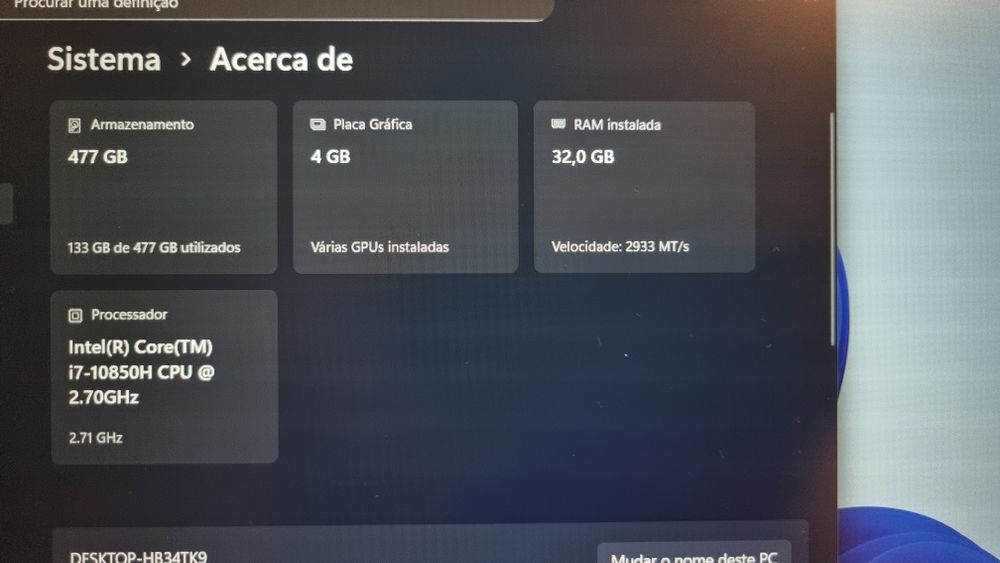 Lenovo ThinkPad P1 Gen3 - i7 vPro - NVIDIA T2000 - 32GB RAM