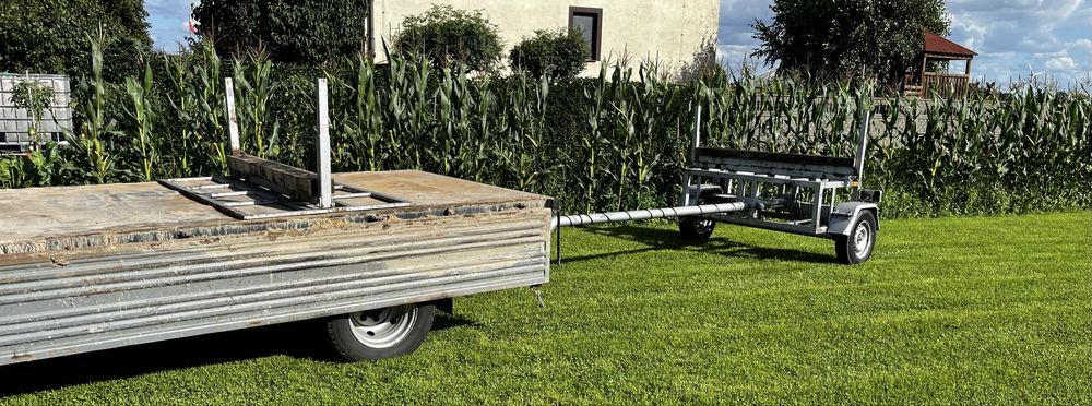 Przyczepa kłonicowa dłużyca dmc 750 kg