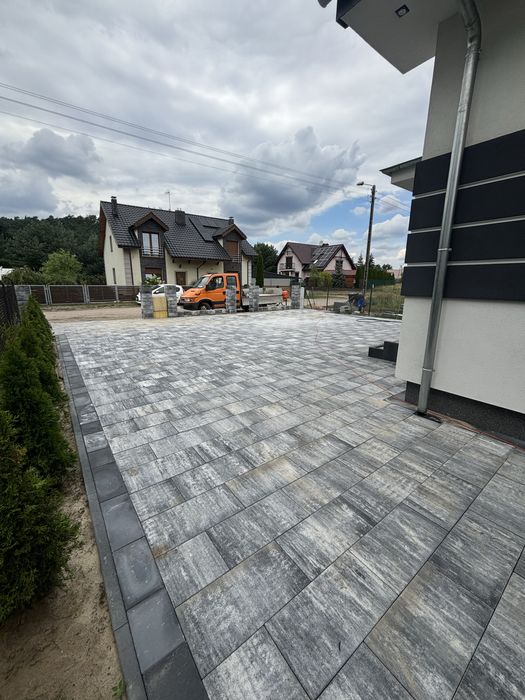 Układanie kostki brukowej 70zl m2 , ploty, odwodnienia, orgrody