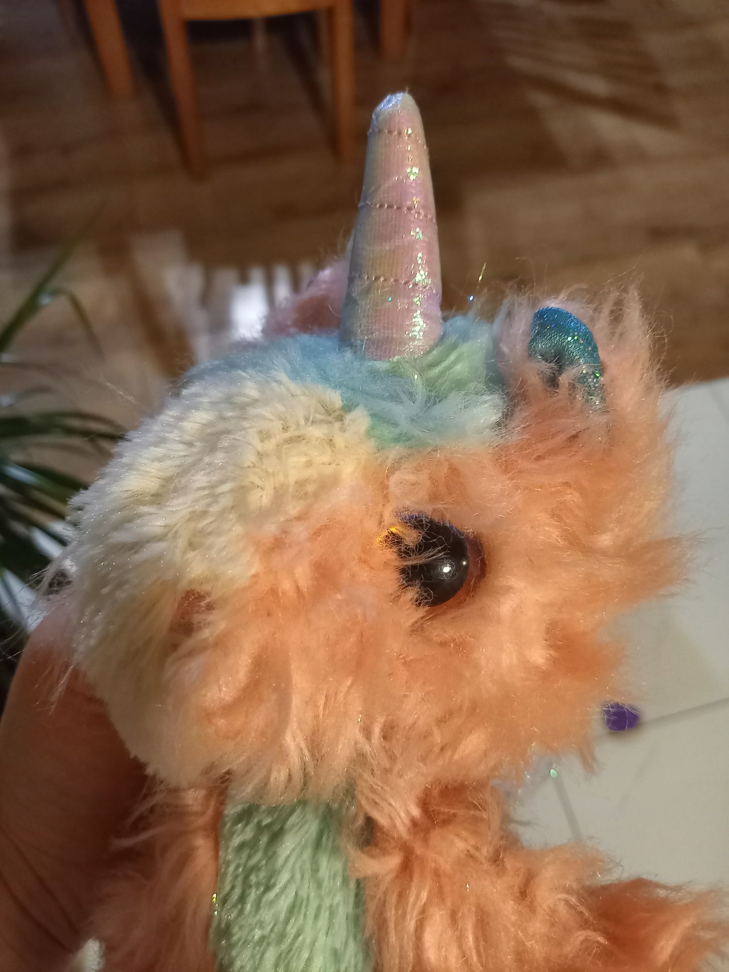 Scruff a Luvs jednorożec maskotka Stan idealny
