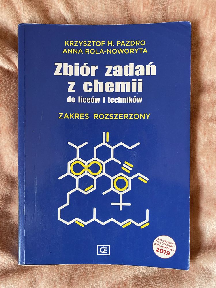 Zbiór zadań z chemii do liceów i techników zakres rozszerzony Pazdro