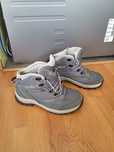 Szare buty turystyczne trapery damskie  Quechua 36 Decathlon