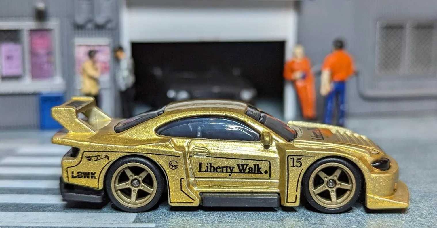 ‼️Машинка Хот Вілс Hot Wheels Liberty Walk Nissan Silvia S15 Хот Вилс