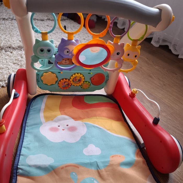 Розвиваючий килимок + ходунки