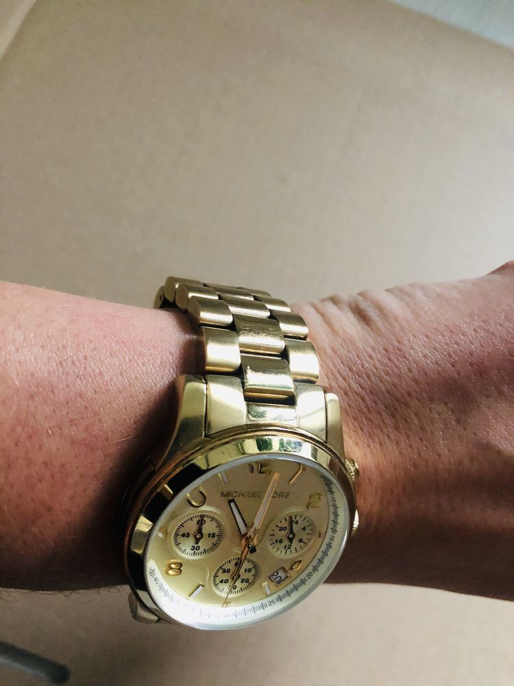 Michel Kors damski złoty zegarek