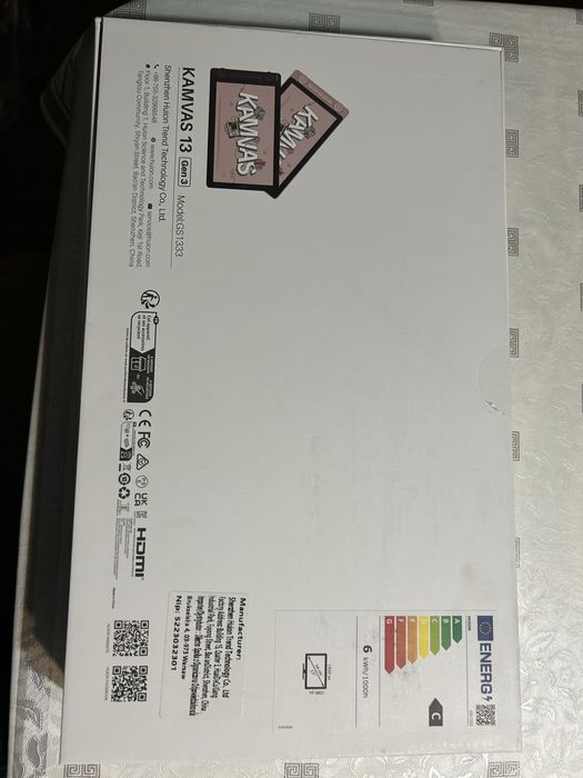 Графічний планшет kamvas 13 gen 3