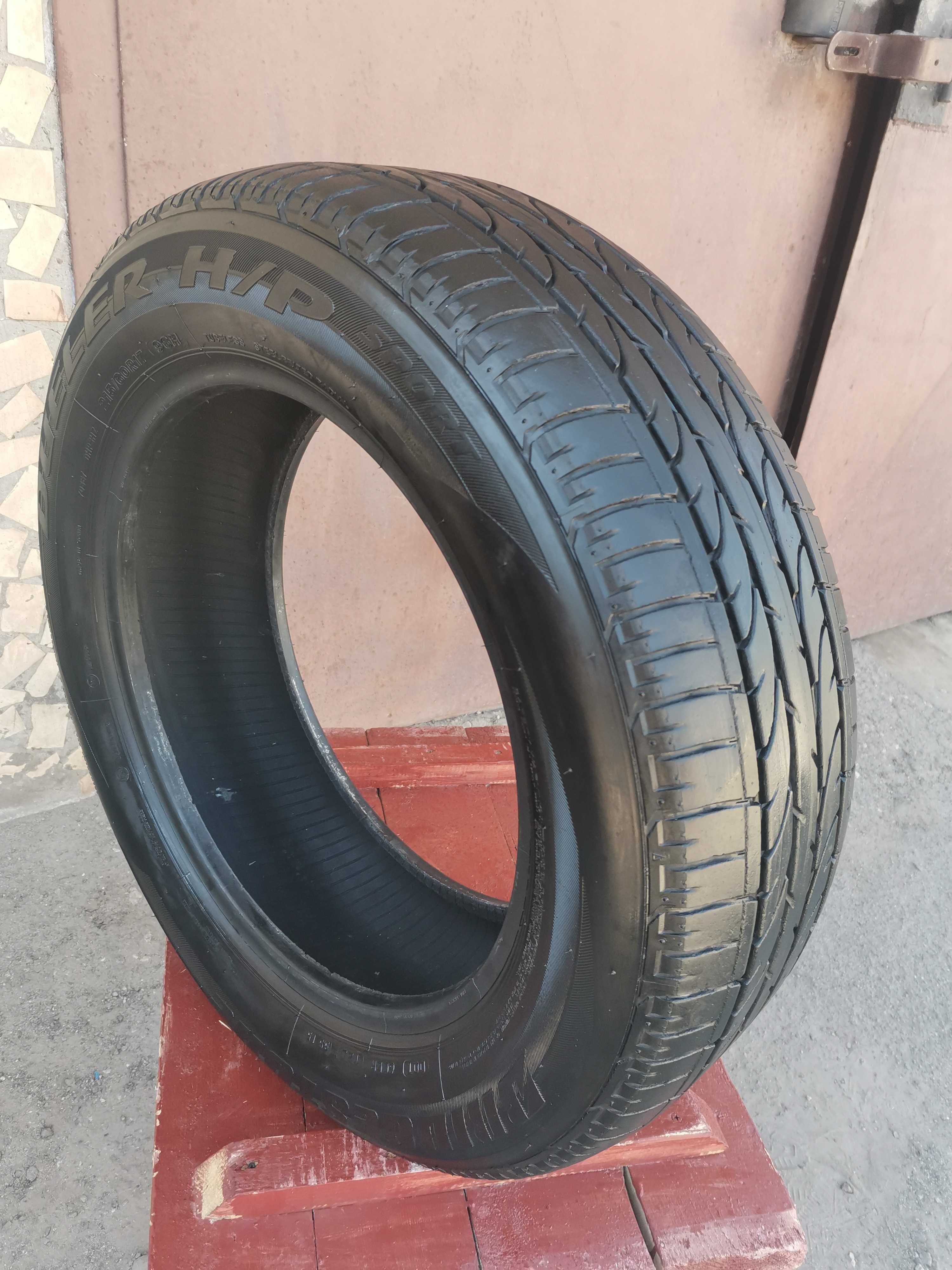 Летние шины  б/у BRIDGESTONE DUELER H/P SPORT 215/60R17 96H