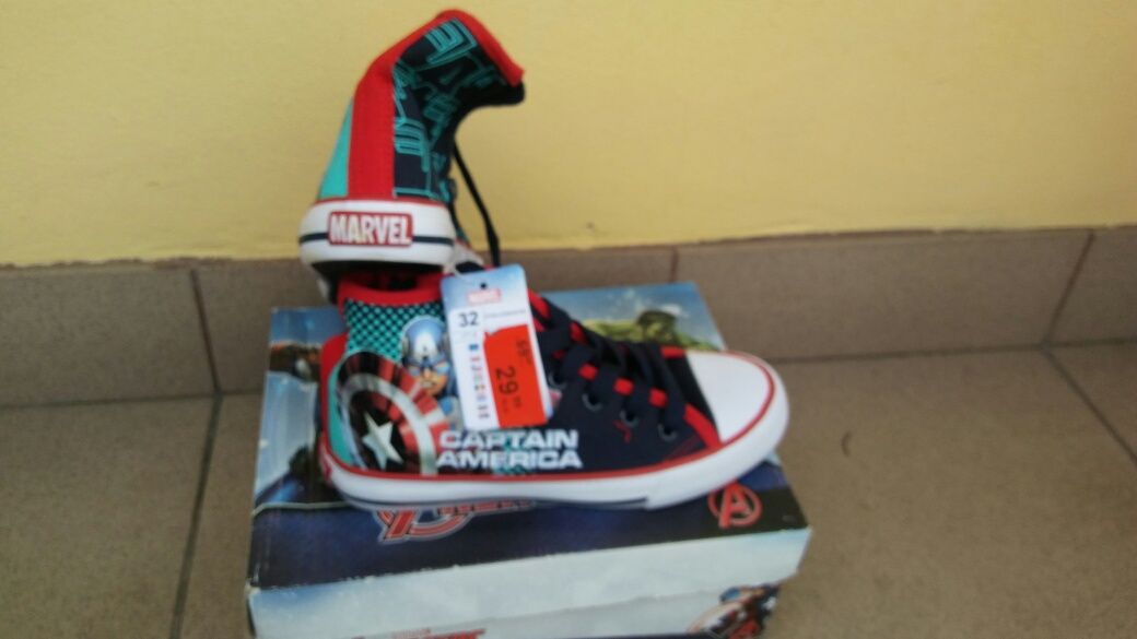 Trampki  Capitan America  nowe 33