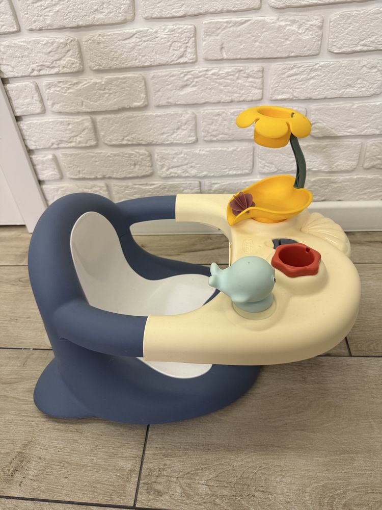 Стільчик для купання Smoby Little 2 в 1 з ігровою панеллю