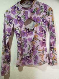 Blusa lavanda fina