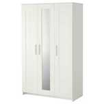 BRIMNES Szafa/3 drzwi, biały, 117x190 IKEA nowa w kartonach