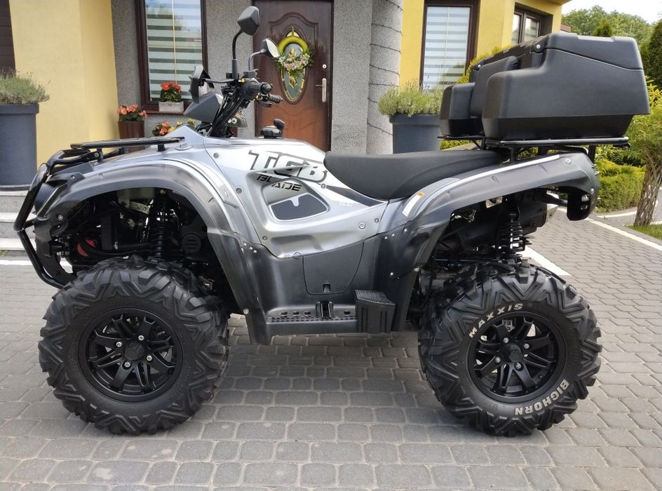 Quad TGB Blade Silver Edition 600 IRS 4x4 Led Homologacja