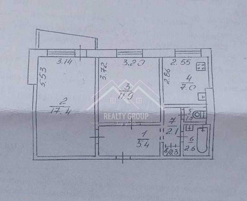 Продаж 2к у ЦМ р-ні по вул.Українській поряд із парком Гагаріна