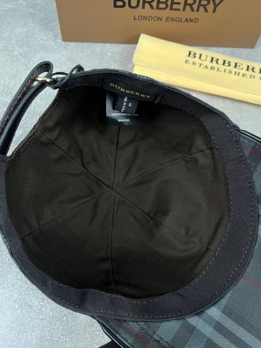 Burberry monogram baseball cap palm  loro island кепка чоловіча чорна