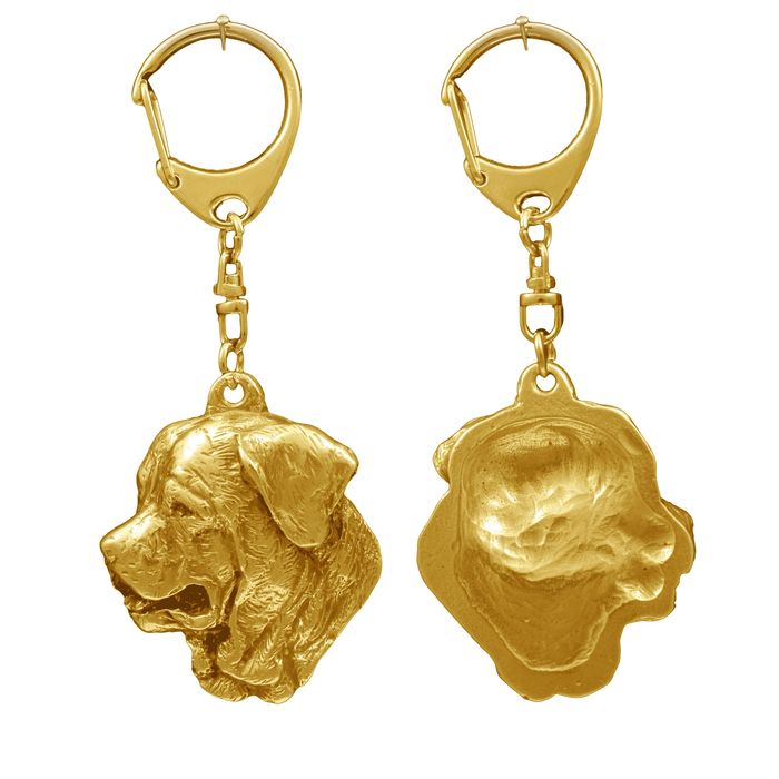 Tosa Inu brelok pozłacany Art-Dog